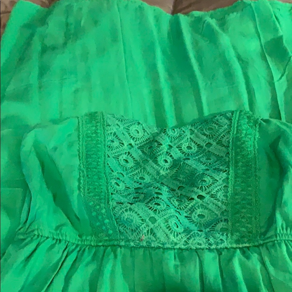 Strapless long dress